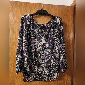 Flowy Printed Top